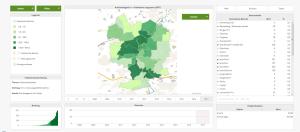 Ortsteilstatistik der Stadt Jena getrennt nach Bezirken